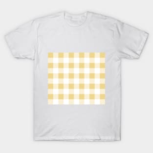 Northeastern farmer pattern light yellow T-Shirt